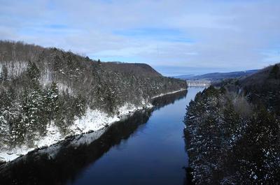 Connecticut River from French King Bridge - AKA French King Gorge