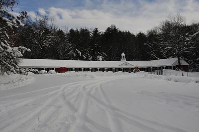 French King in a Winter Wonderland