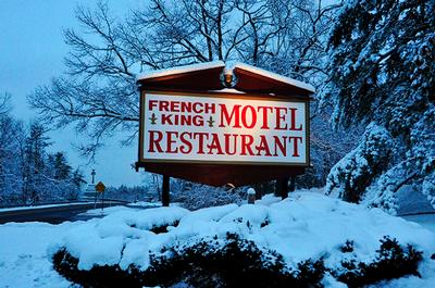 French King in a Winter Wonderland